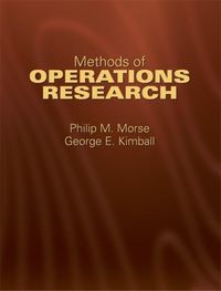 Produktbild: Methods of Operations Research