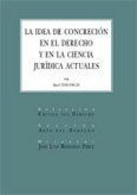 Produktbild: Engisch, K: Idea de concreci&oacute;n en el derecho y en la ciencia