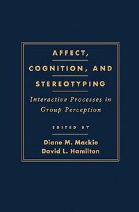 Produktbild: Affect, Cognition and Stereotyping