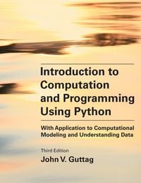 Produktbild: Introduction to Computation and Programming Using Python, third edition