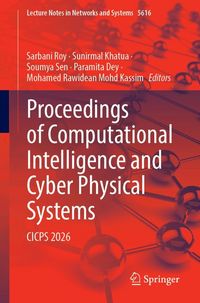 Produktbild: Proceedings of Computational Intelligence and Cyber Physical Systems
