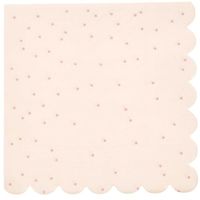 Produktbild: Servietten Punkte, Puder Pink