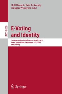 Produktbild: E-Voting and Identity