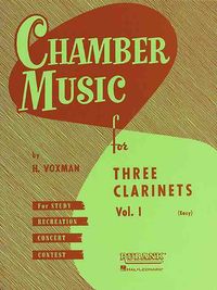 Produktbild: Chamber Music for Three Clarinets, Vol. 1 (Easy)