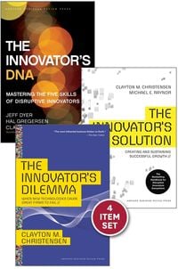 Produktbild: Disruptive Innovation: The Christensen Collection (The Innovator's Dilemma, The Innovator's Solution, The Innovator's DNA, and Harvard Business Review