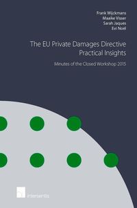 Produktbild: Wijckmans, F: The EU Private Damages Directive - Practical I