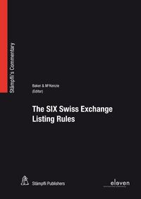 Produktbild: The SIX Swiss Exchange Listing Rules