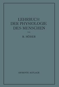 Produktbild: Lehrbuch der Physiologie des Menschen