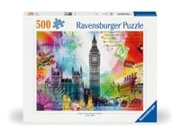 Produktbild: Erwachsenenpuzzle 500 Teile - Gr&uuml;&szlig;e aus London