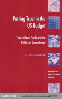 Produktbild: Putting Trust in the US Budget