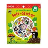 Produktbild: Tr&ouml;tsch Der kleine Maulwurf Soft-Sticker