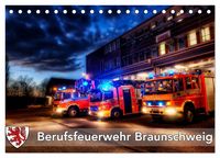 Produktbild: Berufsfeuerwehr Braunschweig (Tischkalender 2026 DIN A5 quer), CALVENDO Monatskalender