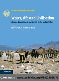 Produktbild: Water, Life and Civilisation