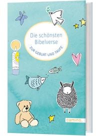 Produktbild: Die sch&ouml;nsten Bibelverse zur Geburt und Taufe