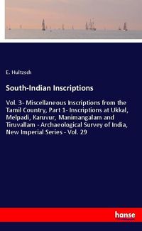 Produktbild: South-Indian Inscriptions