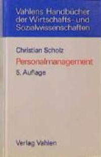 Bild vom Artikel Personalmanagement vom Autor Christian Scholz