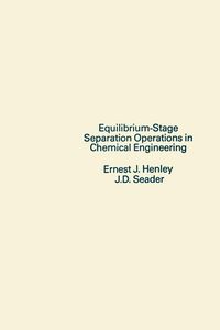Produktbild: Equilibrium-Stage Separation Operations in Chemical Engineering