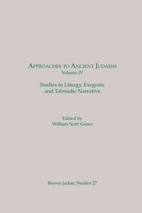 Produktbild: Approaches to Ancient Judaism, Volume IV