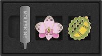 Produktbild Moleskine Country Pins Singapur (2er-Set), Orchidee+ Durian
