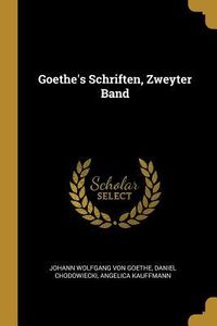 Produktbild: Goethe's Schriften, Zweyter Band