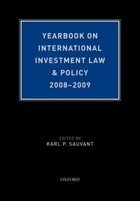 Produktbild: Yearbook on International Investment Law & Policy 2008-2009