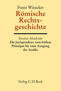 Produktbild: R&ouml;mische Rechtsgeschichte