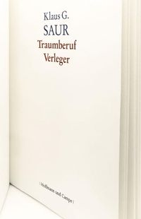 Produktbild: Traumberuf Verleger