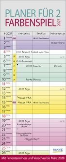 Produktbild: Farbenspiel - Planer f&uuml;r 2 2027