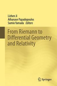 Produktbild: From Riemann to Differential Geometry and Relativity