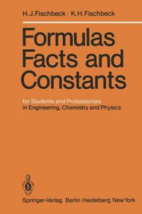 Produktbild: Formulas, Facts, and Constants