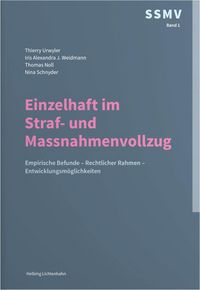 Produktbild: Einzelhaft im Straf- und Massnahmenvollzug