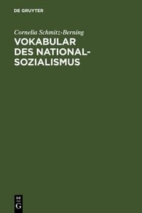 Produktbild: Vokabular des Nationalsozialismus