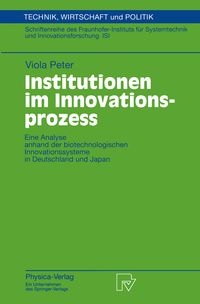 Produktbild: Institutionen im Innovationsprozess