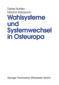 Produktbild: Wahlsysteme und Systemwechsel in Osteuropa