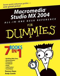 Produktbild: Macromedia Studio MX 2004 All-in-One Desk Reference For Dummies
