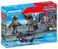 Produktbild: PLAYMOBIL 71146 SWAT-Figurenset
