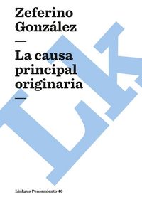 Produktbild: La causa principal originaria