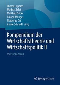 Produktbild: Kompendium der Wirtschaftstheorie und Wirtschaftspolitik II