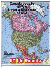 Produktbild: Canada begs to differ: Never a 51st state of USA