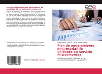 Produktbild: Plan de mejoramiento empresarial de unidades de servicio microempresa