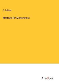 Produktbild: Mottoes for Monuments