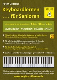 Produktbild: Keyboardlernen f&uuml;r Senioren (Stufe 4)