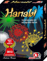 Bild vom Artikel Asmodee ACUD0004 - Hanabi Sonderausgabe, Extragroße Karten, Spiel des Jahres 2013 vom Autor Antoine Bauza
