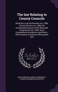 Produktbild: The law Relating to County Councils