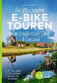 Produktbild: BVA Die 25 sch&ouml;nsten E-Bike Touren im Osnabr&uuml;cker Land und im Emsland