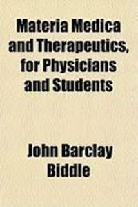 Produktbild: Materia Medica and Therapeutics