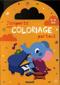 Produktbild: J'emporte mon coloriage partout : 3-4 ans