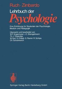 Bild vom Artikel Lehrbuch der Psychologie vom Autor F. L. Ruch