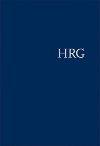Produktbild: Handw&ouml;rterbuch zur deutschen Rechtsgeschichte (HRG) &ndash; gebundene Ausgabe - - Band IV: N&uuml;chternheit, n&uuml;chtern &ndash; Richtsteig
