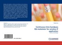 Produktbild: Continuous-time bandpass &iquest;&iquest; modulator for wireless IF application